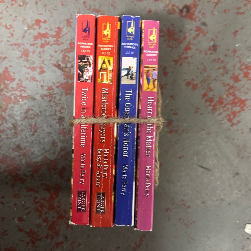 Lot 4 Books/5 Stories Live Inspired The Bodine Family Series by Marta Perry.